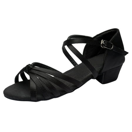 

Girls Princess Shoes Strappy Open-Toe High Upper Cladiator Shoes for Girl Size 33;8.5-9 Y