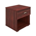 thumbnail image 3 of Boyd Sleep Novara One Drawer Nightstand with Open Storage, Cherry, 3 of 10