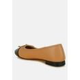 thumbnail image 3 of Acino Faux Leather Bow Detail Ballerinas, 3 of 5