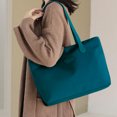 thumbnail image 4 of Bolso de mano para mujer, bolso de mano para viajero, bolso informal para axilas, embrague femenino (azul) Tmvgtek Para Estrenar, 4 of 6