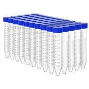 Centrifuge Tubes Conical-Bottom Flat, PP, 15 mL, Sterile, Cap Color: Blue (Pack of 100) by Sponix BioRx