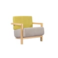 thumbnail image 1 of Sillón duo Estilo Artesanal Color Verde con gris claro Gaia Herbs Duo, 1 of 7