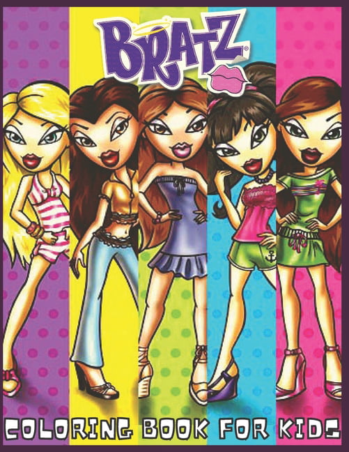 Bratz : Coloring book for children and adults fun, easy and comfortable ...