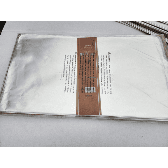 TRAEGER Drip Tray Liner Pro 780 Grill Aluminum Grease Pan Insert 5-Pack x (2)