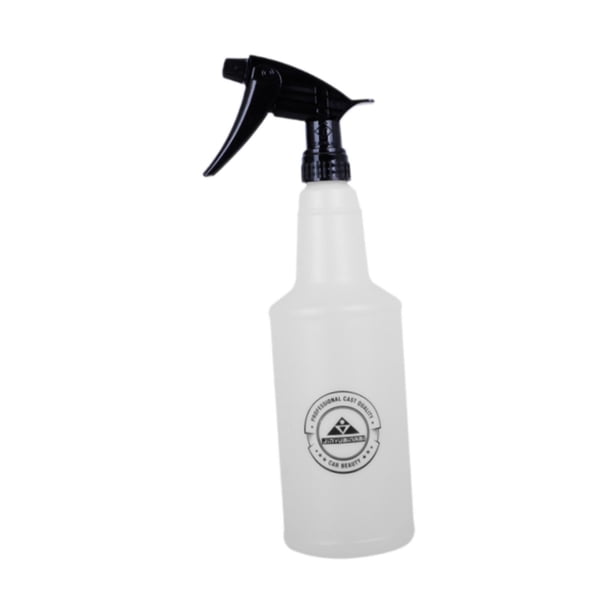 Botella rociadora para automóvil, regadera, 750 ml, multiusos, botella rociadora vacía, Negro