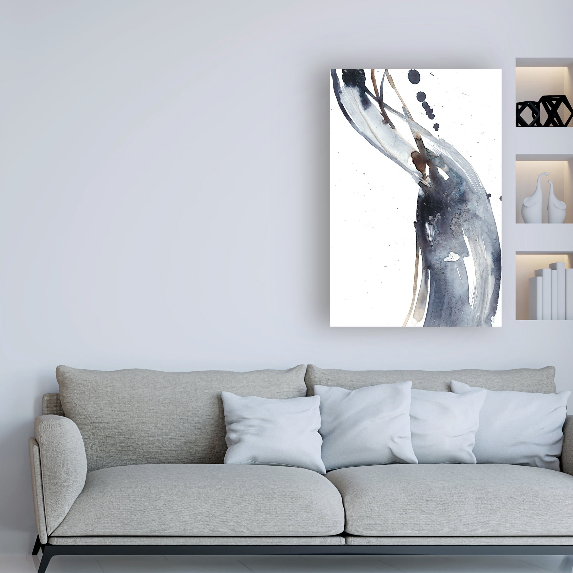 Trademark Fine Art 'Paynes Twist I' Canvas Art by Jennifer Goldberger