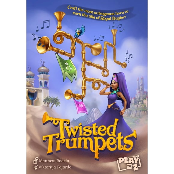 Juego de mesa Play To Z Twisted Trumpets, diversión en familia