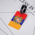 thumbnail image 6 of Armenian National Emblem Luggage Tag Name Id Card Suitcase Labels Identifiers Pvc Baggage Tags, 6 of 6
