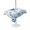 white, variant on Outdoor Tablecloth with Umbrella Hole for Patio/Picnic/Party/Camping, Blue Coastal Octopus Waterproof Table Cloth Round Cover Washable, Summer Ocean Sea Coral Shells Texture (Dia 60")