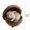 H-8, variant on Woodland Animal Christmas Ornaments – Pine Cone Acorn Hanging Decorations, 2D Acrylic for Tree & Home, Cozy Holiday Decor