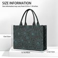 thumbnail image 3 of Large Capacity Tote Bag,Halloween Spider Web Pattern Handbag Fashion Luxury Tote Bag,15.7"x13"x 5.1" Inches,Laptop Compatible, 3 of 6