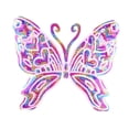 thumbnail image 3 of GUOOL Butterfly Iron on Patches, Embroidery Butterfly Patches DIY Sticker Patch Embroidery Patches for Sewing T Shirt Jean Clothing, 3 of 9