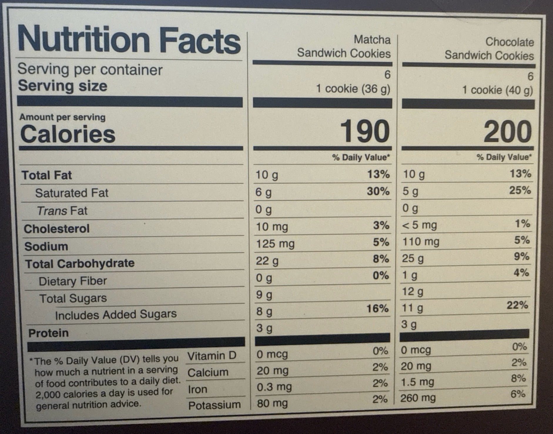 Gelovery Matcha & Chocolate Sandwich Cookies 16oz/456g