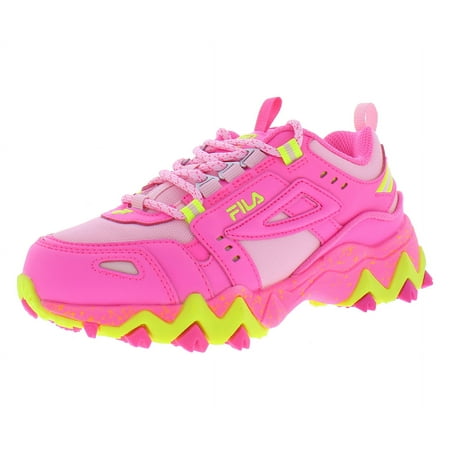 Fila Oakmont Tr Girls Shoes Size 1.5, Color: Pink/Yellow