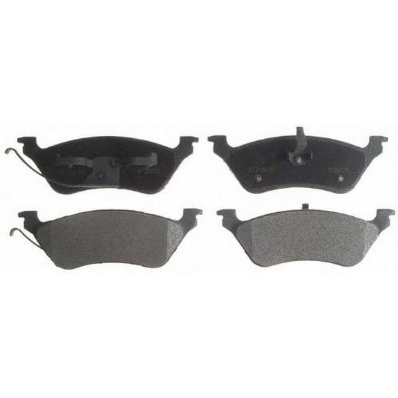 Disc Brake Pad-Service Grade Metallic Rear Raybestos SGD858M Fits select: 2001-2007 DODGE GRAND CARAVAN, 2001-2007 CHRYSLER TOWN & COUNTRY