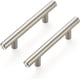 thumbnail image 1 of Ravinte 25 Pack 5" Cabinet Pulls Brushed Nickel Stainless Steel Kitchen Drawer Pulls Cabinet Handles 3" Hole Center, 1 of 5