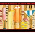 thumbnail image 2 of DiPaolo, Dan 30x26 Black Ornate Wood Framed with Double Matting Museum Art Print Titled - Drinks, 2 of 4