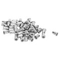 thumbnail image 4 of Blind Riveting Nuts Set Blind Riveting Nuts Riveting Nuts M6 Rivet Nuts Hardware Accessories 50Pcs Blind Riveting Nuts Set Stainless Steel Ribbed Nut M6 Hardware Accessories, 4 of 8