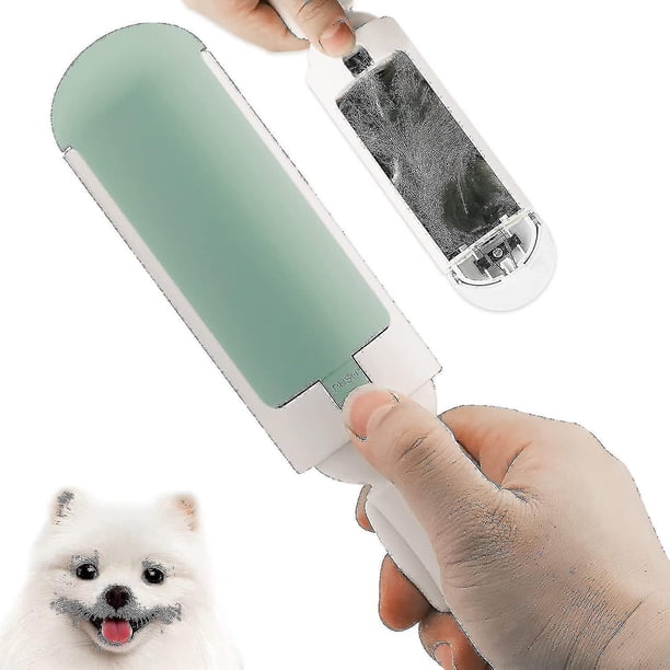 Rodillo removedor de pelo para mascotas para perros gatos, removedor de pelusas portátil para mascotas, rodillo removedor de pelo para sofá, alfombra, ropa