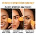 thumbnail image 5 of Real Techniques Miracle Complexion Makeup Sponges, for Liquid & Cream Foundation, 4 Count, 5 of 17