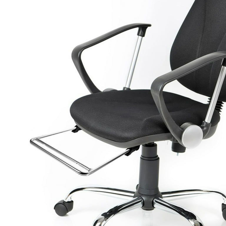 ABOOFAN 2-Pack Stainless Steel Chair Armrests - Universal Replacement Bracket Set For Office & Gaming Chairs