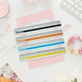 thumbnail image 6 of 15cm Aluminum Rulers, Anti-Scratch & High-Visibility Markings for Technical Drawings, Art, 6 of 9