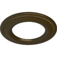 thumbnail image 3 of Ekena Millwork 13"OD x 7 1/2"ID x 3/4"P Bradford Classic Ceiling Medallion (Fits Canopies up to 8 5/8"), Hand-Painted Brass, 3 of 6