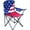 US FLAG, variant on 1PC Camp Chair | Folding Portable Outdoor Lawn Chair for Camping or Beach | Attached Bottle Opener | Lightweight Festival Chairs for Adults (USA Flag)