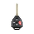 thumbnail image 3 of Carcasa Llave a Distancia Kuymtek Funda Llavero 4 Botones Blanco, 3 of 9