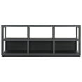 thumbnail image 3 of Evelyn&Zoe Thalia Rectangular TV Stand for TV's up to 75", Charcoal Gray, 3 of 9