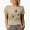 Tan, variant on Find Joy in the Little Things with Winter Season Leaves Art Merch Gift, White T-Shirt, Medium