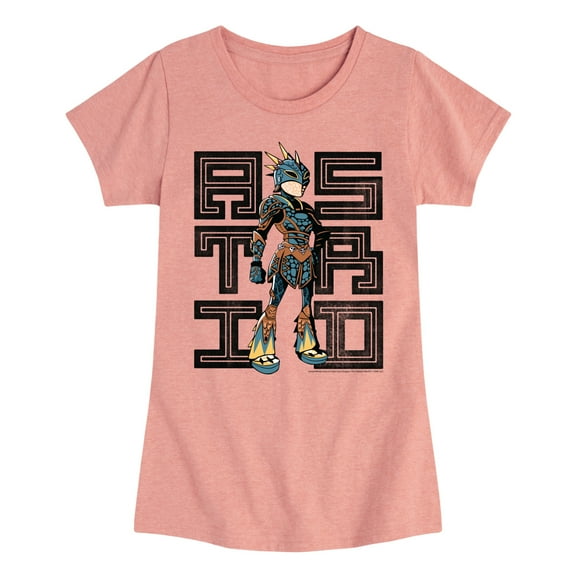 How to Train Your Dragon - Astrid Stacked - Toddler And Youth Girls Short Sleeve Graphic T-Shirt