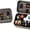 Skull Castle, variant on Halloween Mini Ghost Tin Box Set - Cute Spooky Halloween Travel Figurine .Adopt A Ghost Pocket Box Figurine in Mini Metal Tin, Ghost Tin Box Halloween Desktop Ornament Gift for Friends