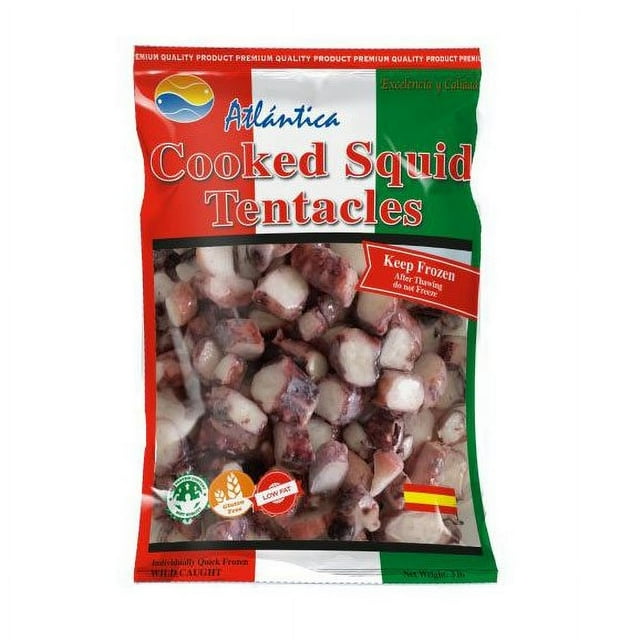 Atlantica Cooked Squid Tentacles 3 lbs.