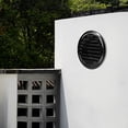 thumbnail image 2 of 2 Pcs Round Vent Covers, 4 Inch Stainless Steel Air Vents, Louvered Grille Covers with Built-in Screen Mesh for 4 Inch Vent Systems, Easy Installation, Wind and Rain Protection, 2 of 5