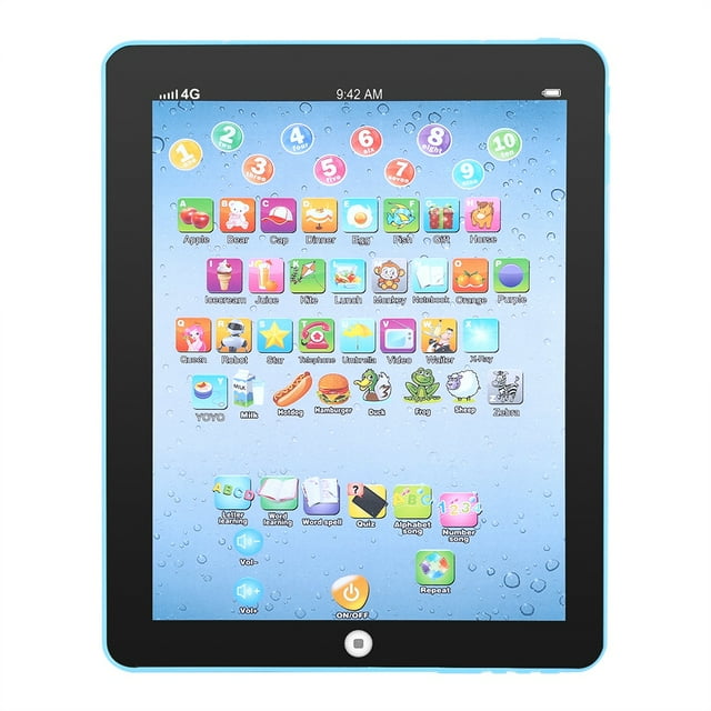 Tableta Juguete Electrónico Educativo Bling Bling para Niños