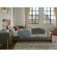 thumbnail image 3 of AFI Naples Twin-XL Wood Low Profile Platform Bed with Matching Footboard, Light Toffee, 3 of 11