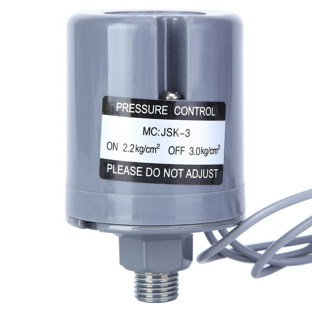 Interruptor de presión de Agua, Interruptor de presión de Agua, Controlador electrónico para Bomba de Refuerzo automática, Suministros industriales 220v(2.2-3.0KG (fit for 750W))