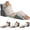 Grey, variant on 4PCS Wedge Pillow Set for After Surgery, Orthopedic Bed Wedge Pillow for Back Pain Relief, Sitting Up in Bed, Acid Reflux, Adjustable Post Surgery Pillows for GERD, Snoring, White/Grey