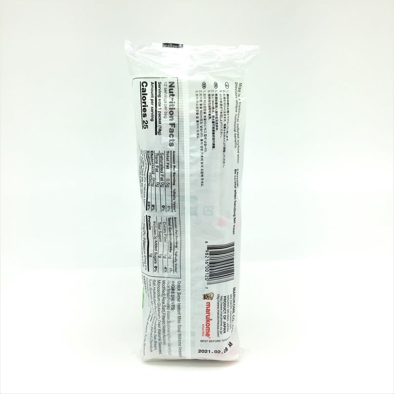 Marukome, Instant Miso Soup, 216 g, Wakame Seaweed 12 Servings