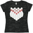 thumbnail image 3 of Inktastic Ten Pins for Bowling Women's T-Shirt, 3 of 5