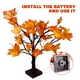 thumbnail image 2 of 1 UNID HALLOWEEN 24 LED Lámpara de árbol de hoja de hoja de arce USB Lámpara de árbol de doble propósito, 2 of 7