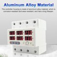 thumbnail image 2 of LCD Display Self-reset Protector Overvoltage Undervoltage Current Limiting Circuit Breaker Phase Lost Zeroloss Phase Sequence Voltage Unbalance Protector Overload Automatic Power Off Reclosu, 2 of 7