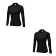 thumbnail image 4 of Sonducket Invierno otoño mujer cuello Sudadera con capucha niñas correr Jogging ejercicio Fitness camisetas térmicas diseño Simple ropa Type1 NO1, 4 of 6