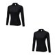 thumbnail image 4 of Sonducket Otoño Mujer Sudadera con capucha Niñas Correr Jogging Ejercicio Fitness Camisetas térmicas Diseño simple Ropa de abrigo informal Type1 NO1, 4 of 6