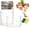 S+L--Clear, variant on 2026 New Crystal Clear Freezer Storage Bins - 2/4 Pack Clear Plastic Freezer Organizer Bins, Stackable Kitchen Pantry Snack Storage Containers for Fridge, Cabinet, Closet, Bathroom (Green, 2S)