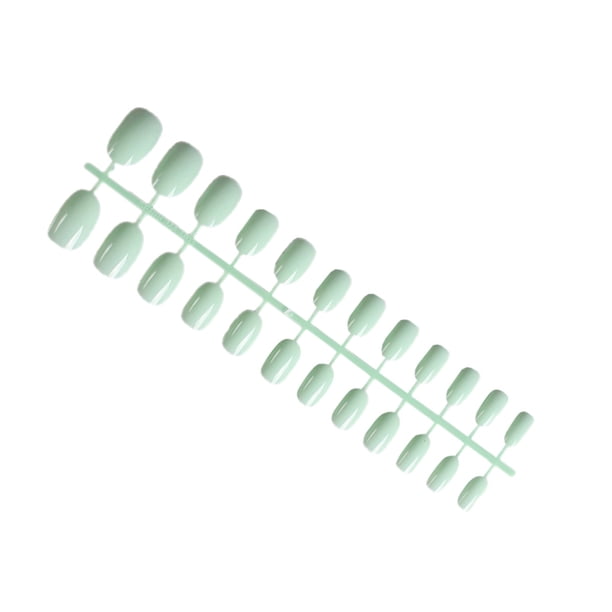Seitruly 24 piezas de uñas postizas de ataúd sólidas usables ordenadas DIY Artificial exquisita novela personalidad uñas acrílicas para amantes de la Juegos de manicura Tipo8 Seitruly CE011417-08