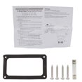 thumbnail image 2 of NATEFEMIN 12V DC Bilge Pump Switch Panel ON OFF AUTO Modes with LED Indicator Fuse Protection for Marine Vessels, 2 of 9