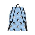 thumbnail image 3 of Daiia French Bulldog Puppy Vintage Canvas Backpack for Men and Women ,Hiking Backpack,Travel Laptop Bag for School,Large Capacity Backpack, 3 of 8
