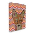 thumbnail image 3 of Stupell Industries Detailed Fox Retro Zig Zag Pattern Mandala Fractals Graphic Art Gallery Wrapped Canvas Print Wall Art, Design by Valentina Harper, 3 of 7